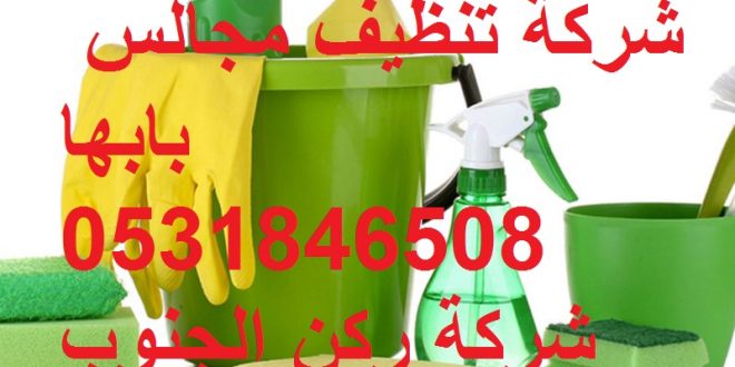 تنظيف مجالس بابها